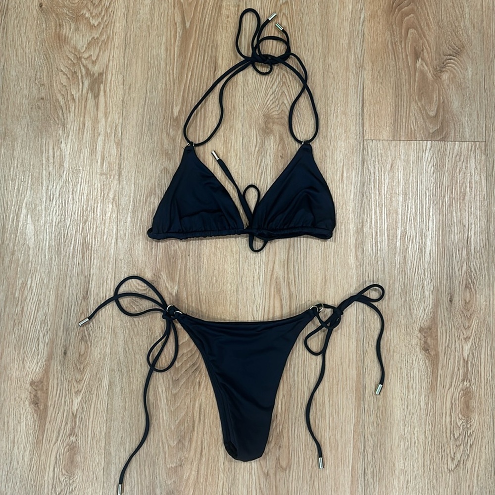 Monday Swimwear Black Bikini